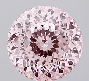 4-5 Ct Pink Lab Created Diamond Portuguese Cut For Ring VVS1 Certified - Picture 1 of 4