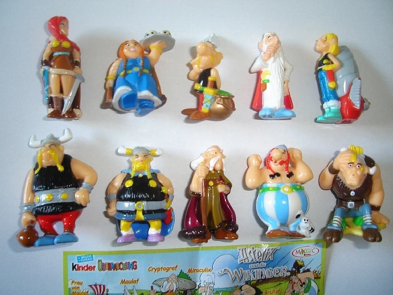 JUEGO DE FIGURAS SORPRESA PARA NIÑOS ASTERIX Y LOS VIKINGOS 2007 - FIGURAS COLECCIONABLES Foto 1 de 1