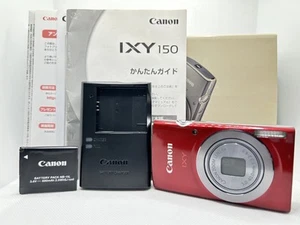 [Near Mint in Box] Canon IXY 150 PowerShot ELPH 160 Red Digital Camera Japan - Picture 1 of 22