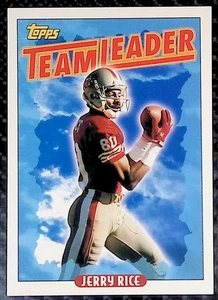 Topps #182 1993 - Jerry Rice - San Francisco 49ers - Imagen 1 de 2