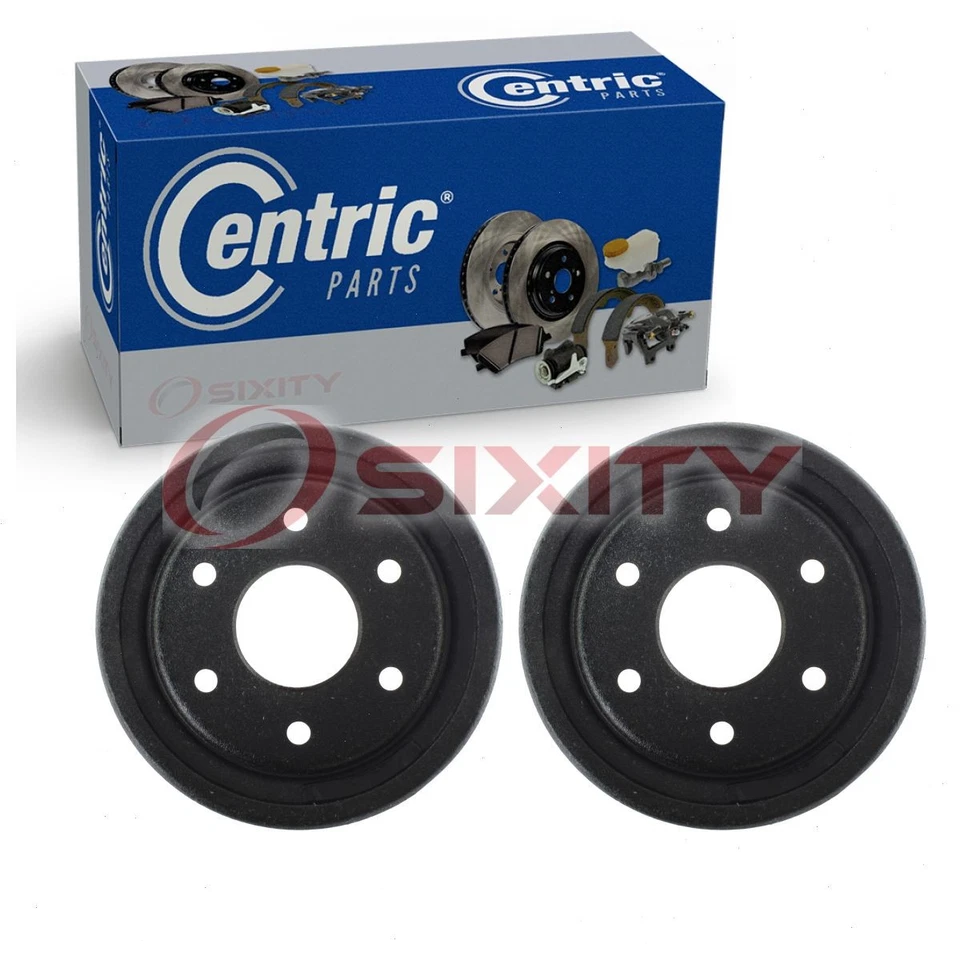 2 pc Centric Rear Brake Drums for 1992-1994 Chevrolet Blazer Braking xs - Image 1 of 4