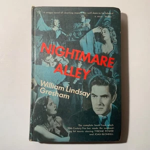 Nightmare Alley by William Lindsay Gresham 1948 triangle, film tie-in edition VG - Imagen 1 de 6