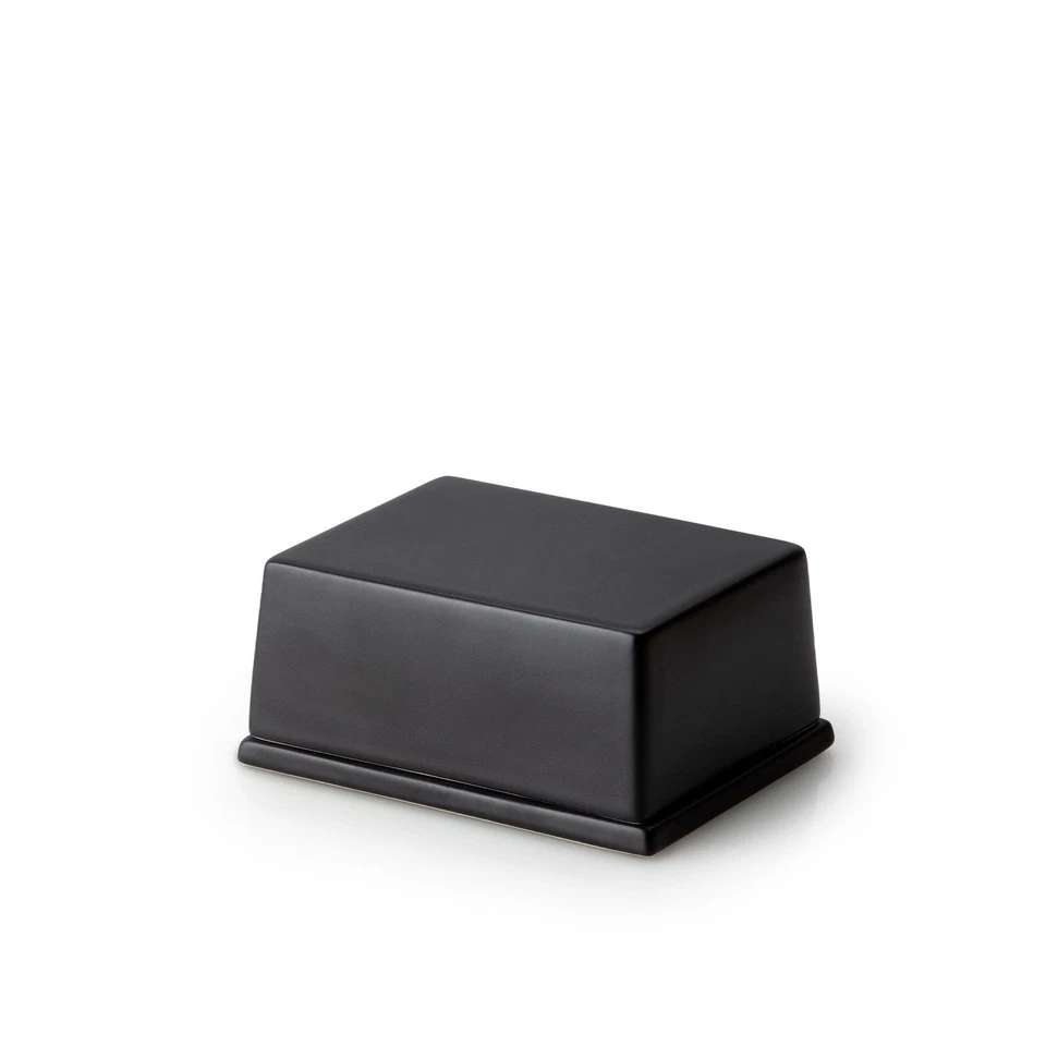 Continenta - Butterdose aus schwarzer Keramik - Bild 1 von 1