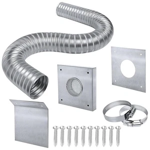 Robust Aluminum For Pellet Stove Air Intake Kit with Easy Installation - Picture 1 of 9