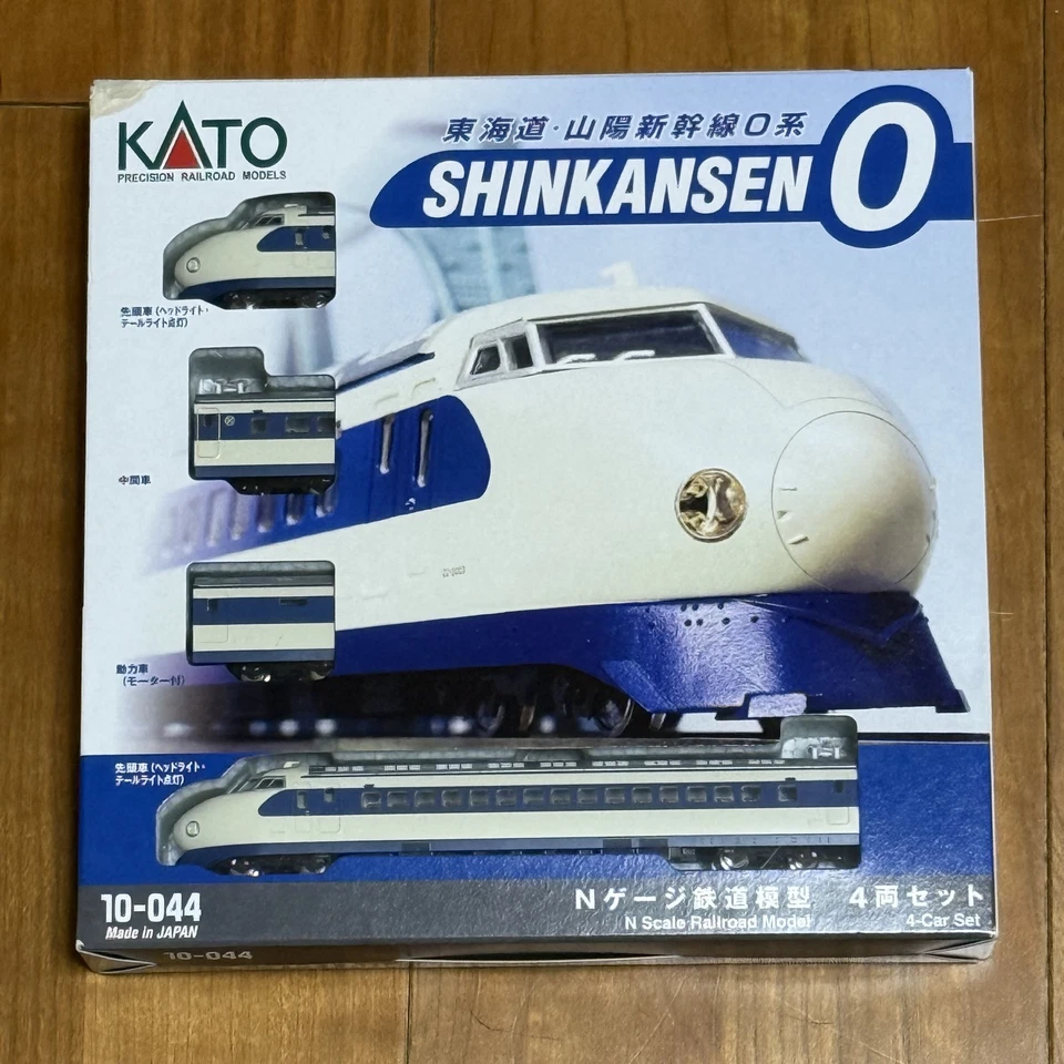 KATO N Gauge SHINKANSEN-0 4-Car Set Model Train 10-044