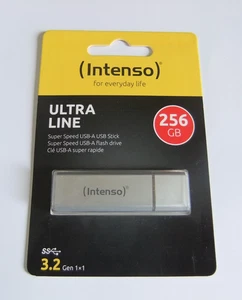 INTENSO ULTRA LINE SUPER SPEED 256GB USB-A FLASH STICK / DRIVE * NEW * - Afbeelding 1 van 2