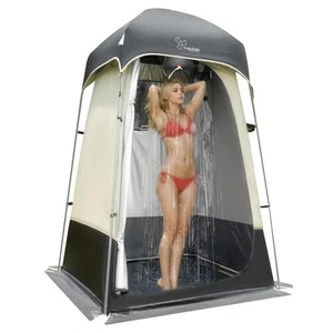 Outdoor Shower Tent Changing Room Privacy Portable Camping Shelters (Gray) - Picture 1 of 7