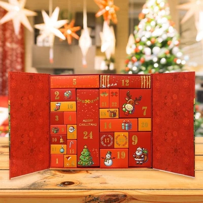 Advent Calendar Boxes Empty DIY Treasure Boxes for Adults Kids Party Present - Image 1 of 4