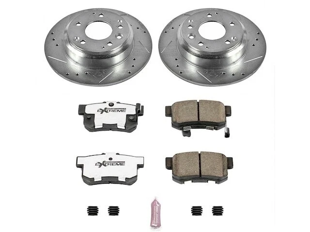 Rear Brake Pad and Rotor Kit 23MKSH71 for Isuzu Oasis 1996 1997 1998 1999 - Image 1 of 1
