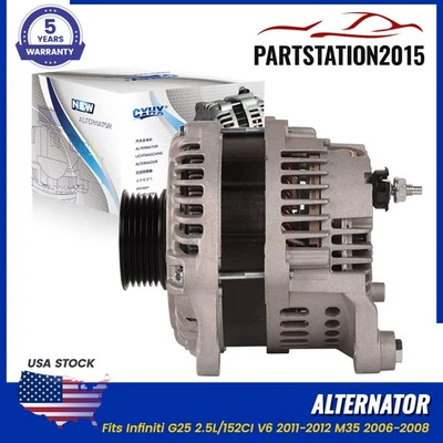 Nuevo alternador de alto rendimiento 12V 190A para Infiniti G25 M35 2006-2012 Foto 1 de 4
