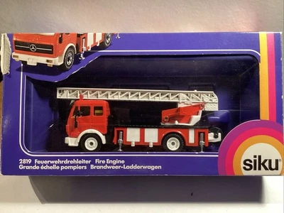 Siku 2819 Fire Engine Truck Very Near Mint In Original Box - Image 1 of 4