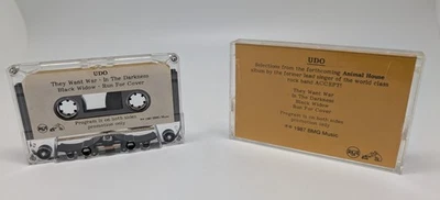U.D.O. Selections From The Forthcoming Animal House PROMO RARE Cassette Tape — 第 1/4 张图片