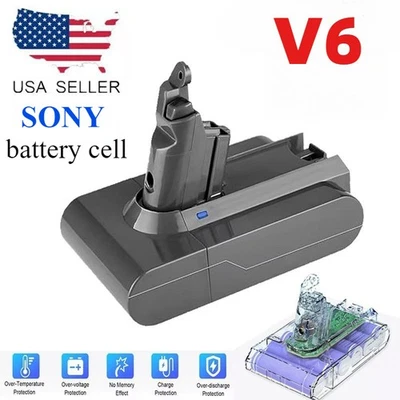 Для Dyson V6 аккумулятор SV03 SV04 SV05 SV08 SV09 DC58 DC59 DC61 портативный Anima новый - Изображение 1 из 4