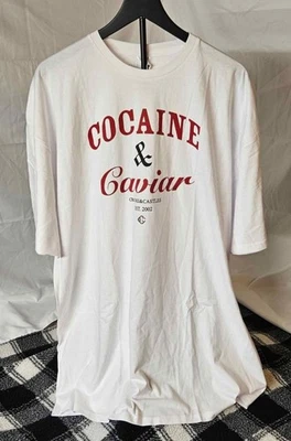 Мужская белая футболка Crooks & Castles размер 3XL - Изображение 1 из 4