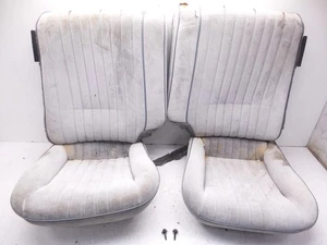 82-92 Camaro Firebird Rear Seat Set Back Upright Bottoms Gray Grey GM Original - Picture 1 of 22