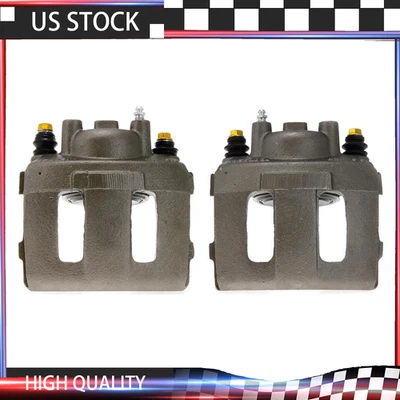 Para Jeep TJ 1997~2006 2x Pinza de freno de disco delantera izquierda delantera derecha Foto 1 de 4