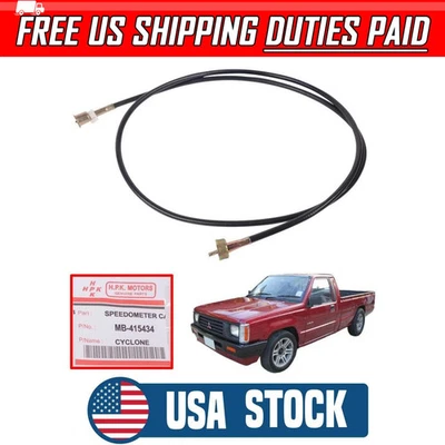 SPEEDOMETER SPEEDO METER CABLE FOR MITSUBISHI L200 MIGHTY MAX PICKUP 1986-1996 - Image 1 of 4