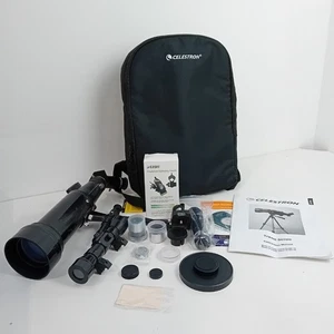 Celestron Travel Scope Model 21035 Black with Bag Accessories WRDC-EP - Picture 1 of 6