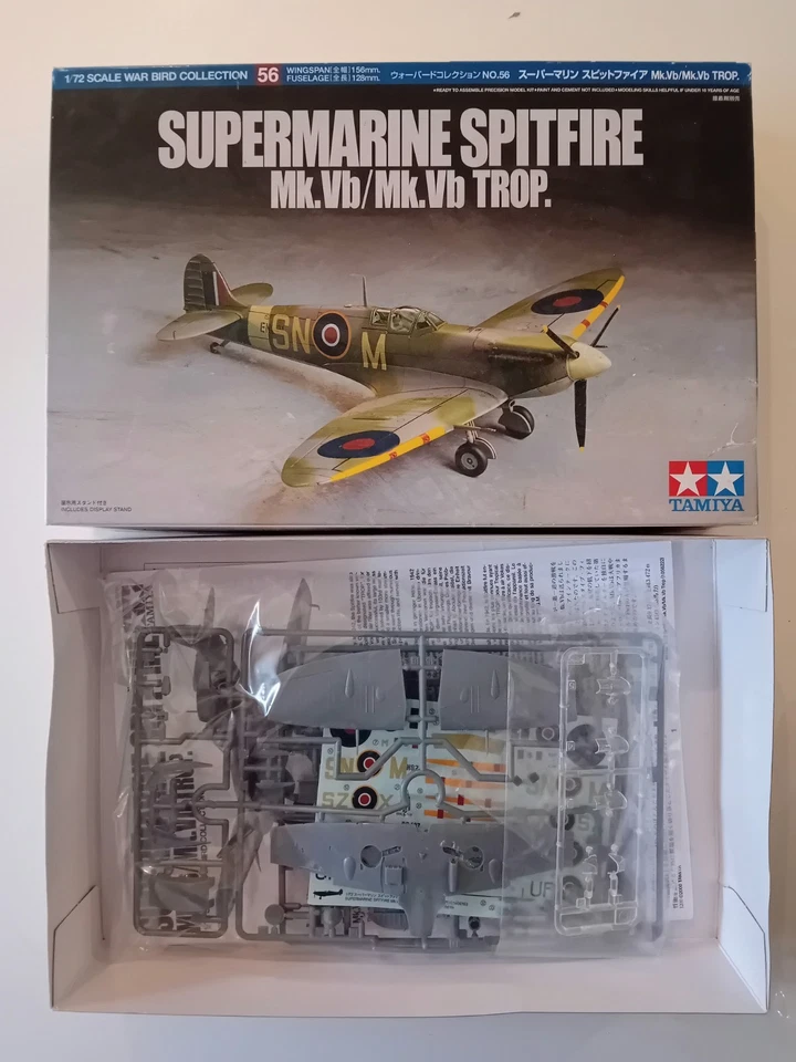 Supermarine Spitfire Mk.Vb/Mk.Vb Trop. Tamiya 1/72 - Immagine 1 di 1