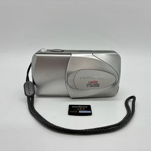 Olympus Camedia C-350 Zoom 3.2 MP Digital Camera Compact Point & Shoot +64MB xD - Picture 1 of 9
