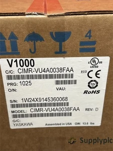 1PC YaskawaCIMR-VU4A0038FAA CIMRVU4A0038FAA Inverter New Expedited Shipping - Picture 1 of 5