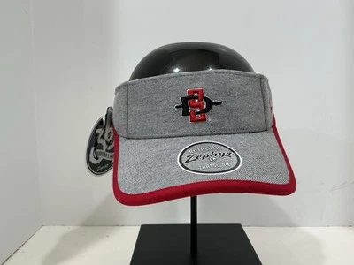 San Diego State Aztecs Zephyr Hat Cap Visor Adjustable College Football NWT - Image 1 of 4