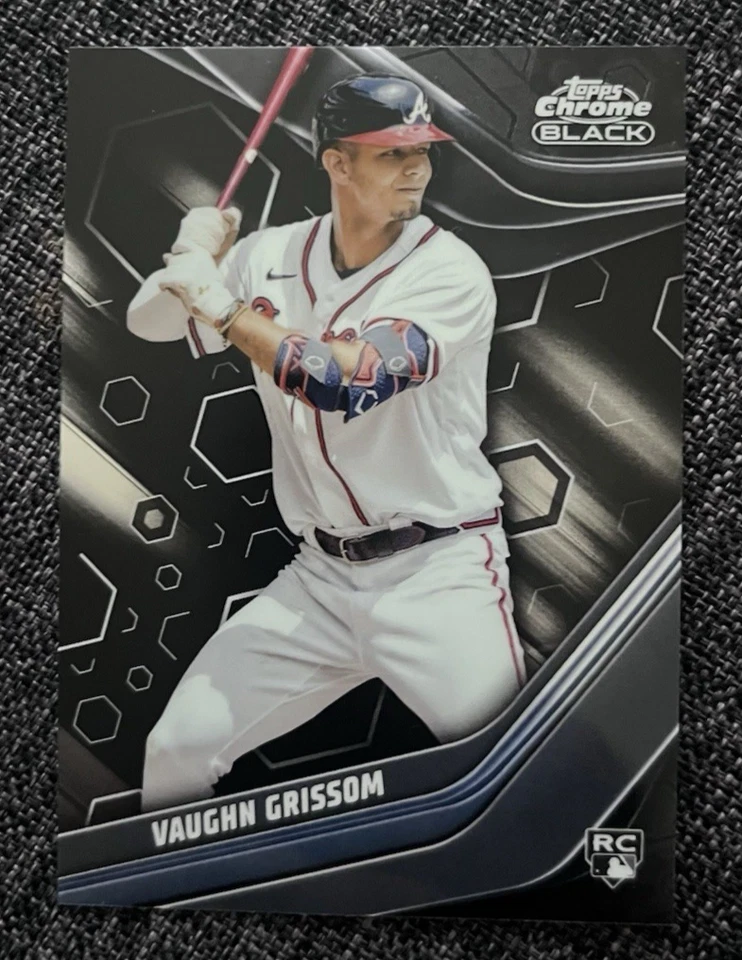 2023 Topps Chrome Black Vaughn Grissom Rookie #97 - Image 1 of 1
