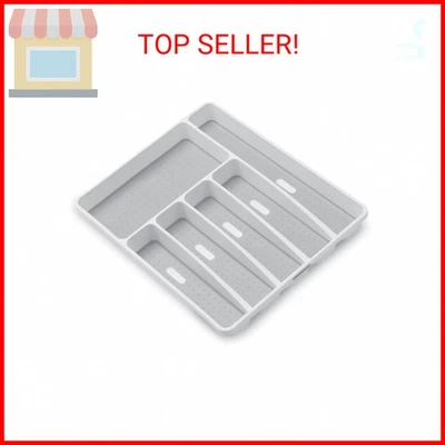 Bandeja de cubiertos grande clásica madesmart - blanca | COLECCIÓN CLÁSICA | 6 compartimentos Foto 1 de 2