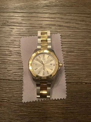 Tag Heuer Aquaracer WBD1120.BBO930, 41mm, Hombre Bicolor e Inoxidable Foto 1 de 4