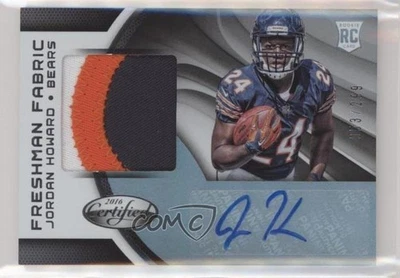 2016 Certified Freshman Fabrics Signatures Mirror Jordan Howard Rookie Auto RC - Image 1 of 2