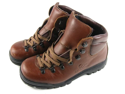 Scarpa Brown Leather Goretex Walking Hiking Boots Size Uk 5 Eur 38 - image 1 of 4