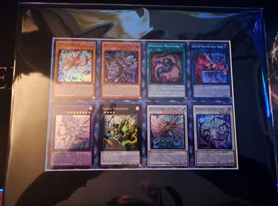 Hoja ALIN Alliance Insight 1ª Edición Súper Rara SR Sin Cortar - Yu-Gi-Oh! 2x4 Foto 1 de 1