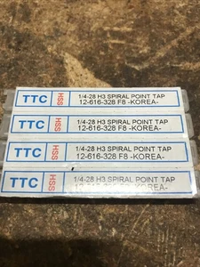 1/4-28 H3 Spiralspitze Gewindebohrer Neu Stck 4 - Bild 1 von 1