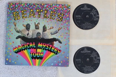 The Beatles  - Magical... -  1967 Stereo UK Picture Sleeve PS 7" EP w/ inserts Foto 1 de 4