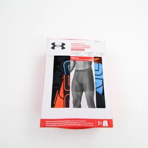 Under Armour Compression Shorts Men's Black/Multicolor New with Tags - Picture 1 of 5