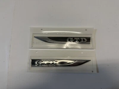 Originale VW Golf 7 GTD emblemi/logo/parafango R+L NUOVO 100% ORIGINALE VW