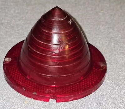 Lente de luz trasera vintage Guidex R1-60 1960-61 Chevrolet Impala Bel Air Biscayne Foto 1 de 4