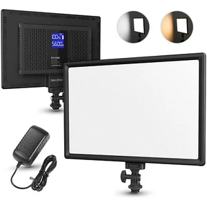 RALENO 19.5W LED Video Soft Light Panel, 650Lux/m Camera Panel Light Built-in... - Picture 1 of 7