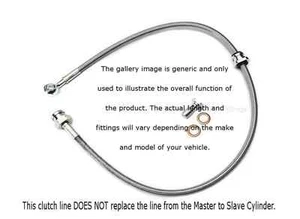 Techna Fit Stainless Steel Clutch Line, 1999-2003 Toyota Solara TOYC-345 - Foto 1 di 2