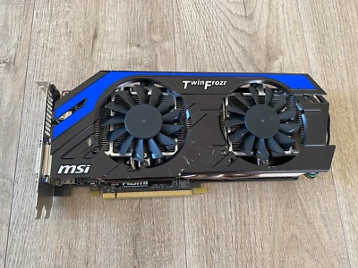 MSI NVIDIA GeForce GTX 670 (N670 PE 2GD5/OC) 2GB GDDR5 *FOR PARTS* - Image 1 of 4