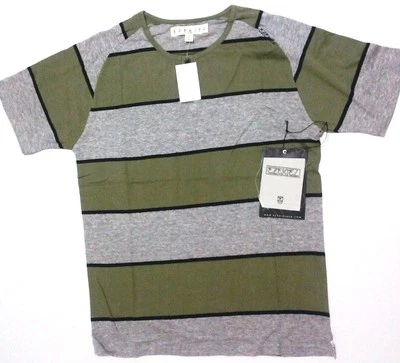 CAMISETA EZEKIEL FROGGER HENLEY 100% ALGODÓN MILITAR MEDIANA GRANDE #35 NUEVA Foto 1 de 4