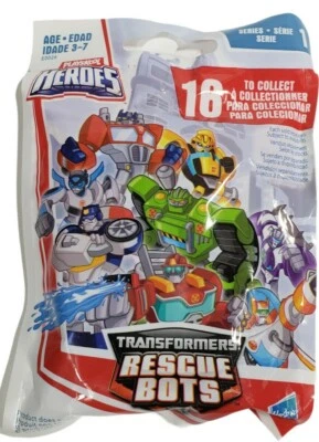 TRANSFORMERS RESCUE BOTS SERIES 1 BLIND BAG PLAYSKOOL HEROES AGES 3 TO 7 HASBRO - Image 1 of 3
