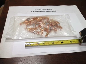 *** Bag of 10 ***, Imperial 71621 Alligator Clips, Solid Copper, 2", 20A Mueller - Picture 1 of 6