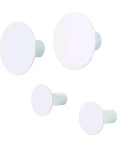 Blomus Ponto Wandhaken 4er Set Polystone 65799 Lily White  - Bild 1 von 5