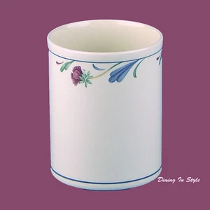 4-3/4" Small Canister(s), No Lid, Poppies On Blue, Lenox, MINT & SUPERB! - Imagen 1 de 3