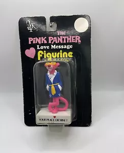 "Estatuilla vintage 1989 24K Company Pink Panther Love Message 3"" nueva y sellada C" - Imagen 1 de 13
