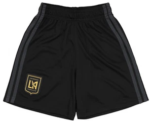 Adidas Kids (4-7) MLS Los Angeles FC Fan Shorts - Picture 1 of 5