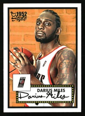 Darius Miles 2005-06 Topps 1952 Style #59 BASKETBALL Card - Image 1 of 2