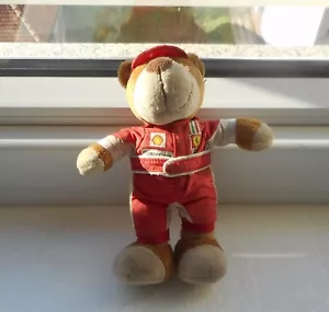 FERRARI BEAR PATCH OLD FIGURINE BRIDGESTONE - Picture 1 of 3