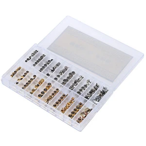 Multi Sizes Stainless Steel Watch Stem Crown Watchmaker Repair Assortment Set - Picture 1 of 9